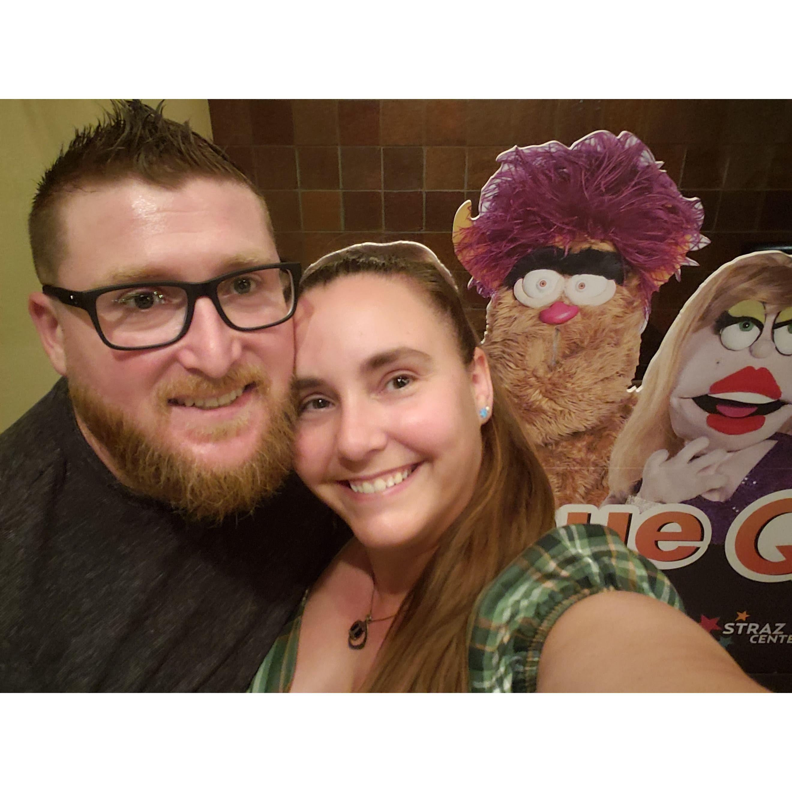Avenue Q with Julie for her birthday!~2022