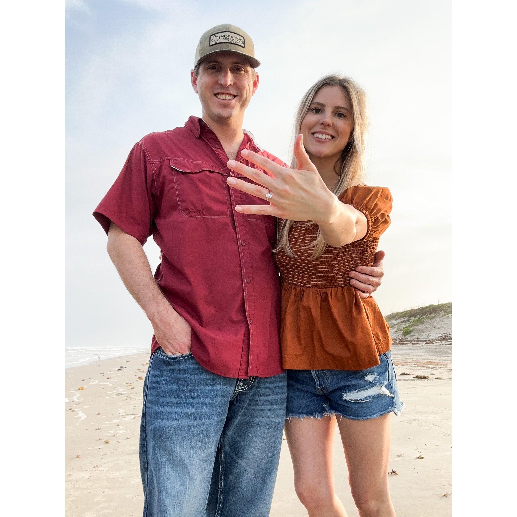 We got engaged!