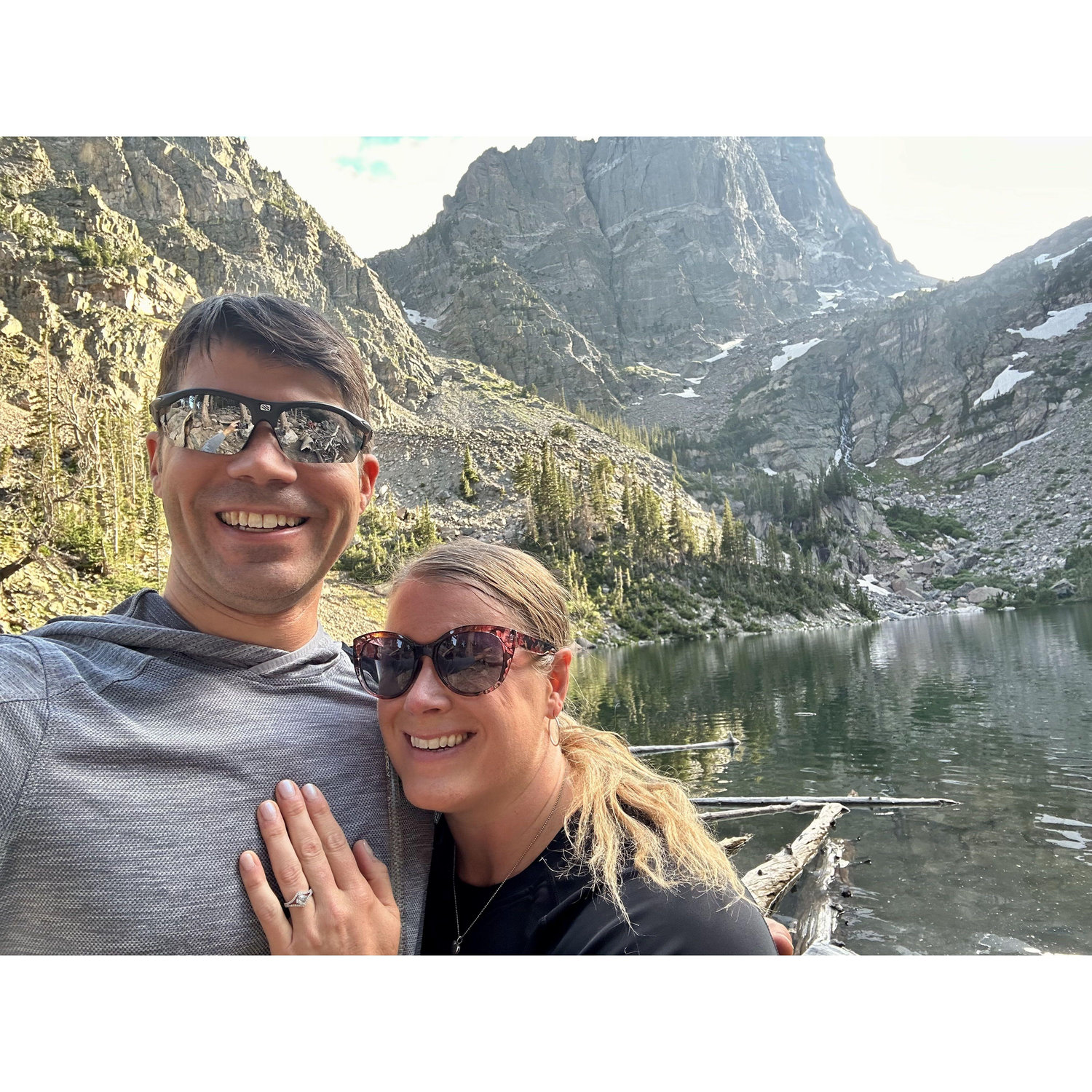 We got engaged!