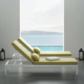 Perspective Cushion Outdoor Chaise Lounge Chair