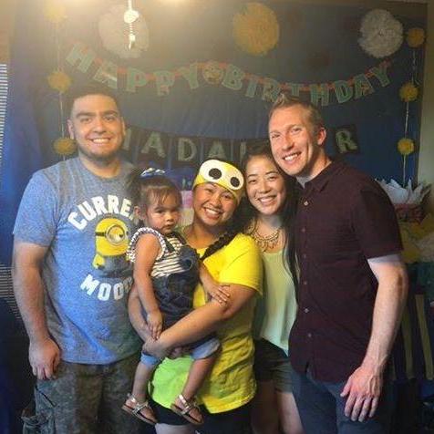 Caitlin & Preston surprised their god baby Madalyn for her birthday