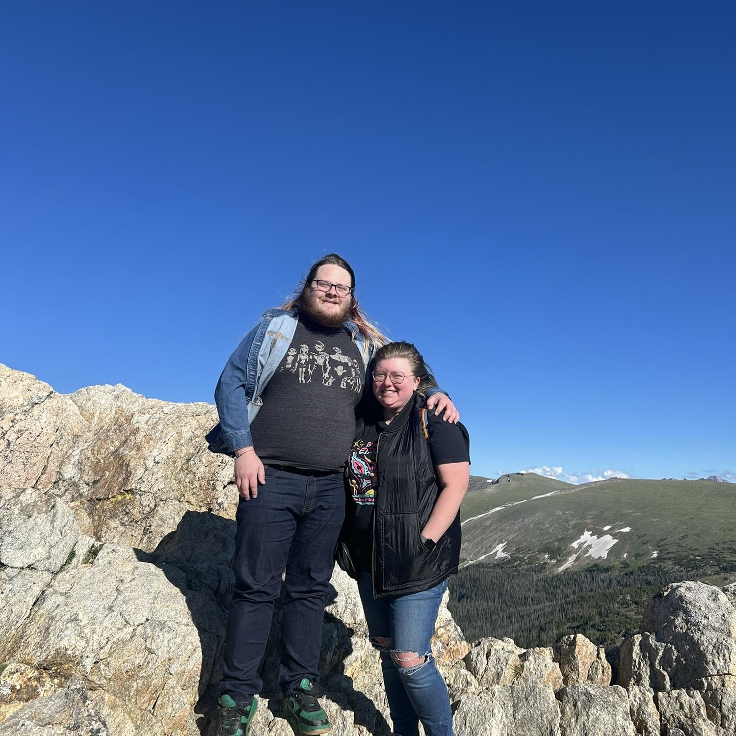 12,000 ft high on the Alpine Ridge Trail