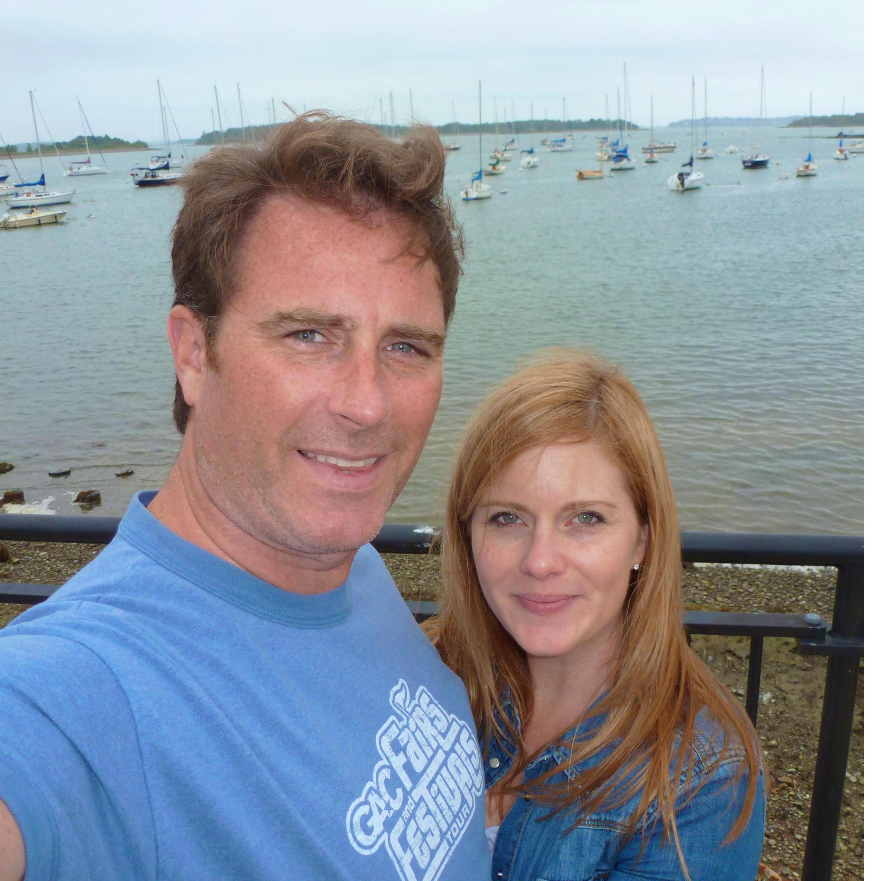 First trip to Boston, she's testing the waters