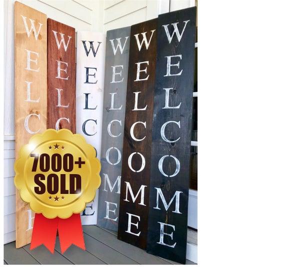 Rustic Welcome Sign