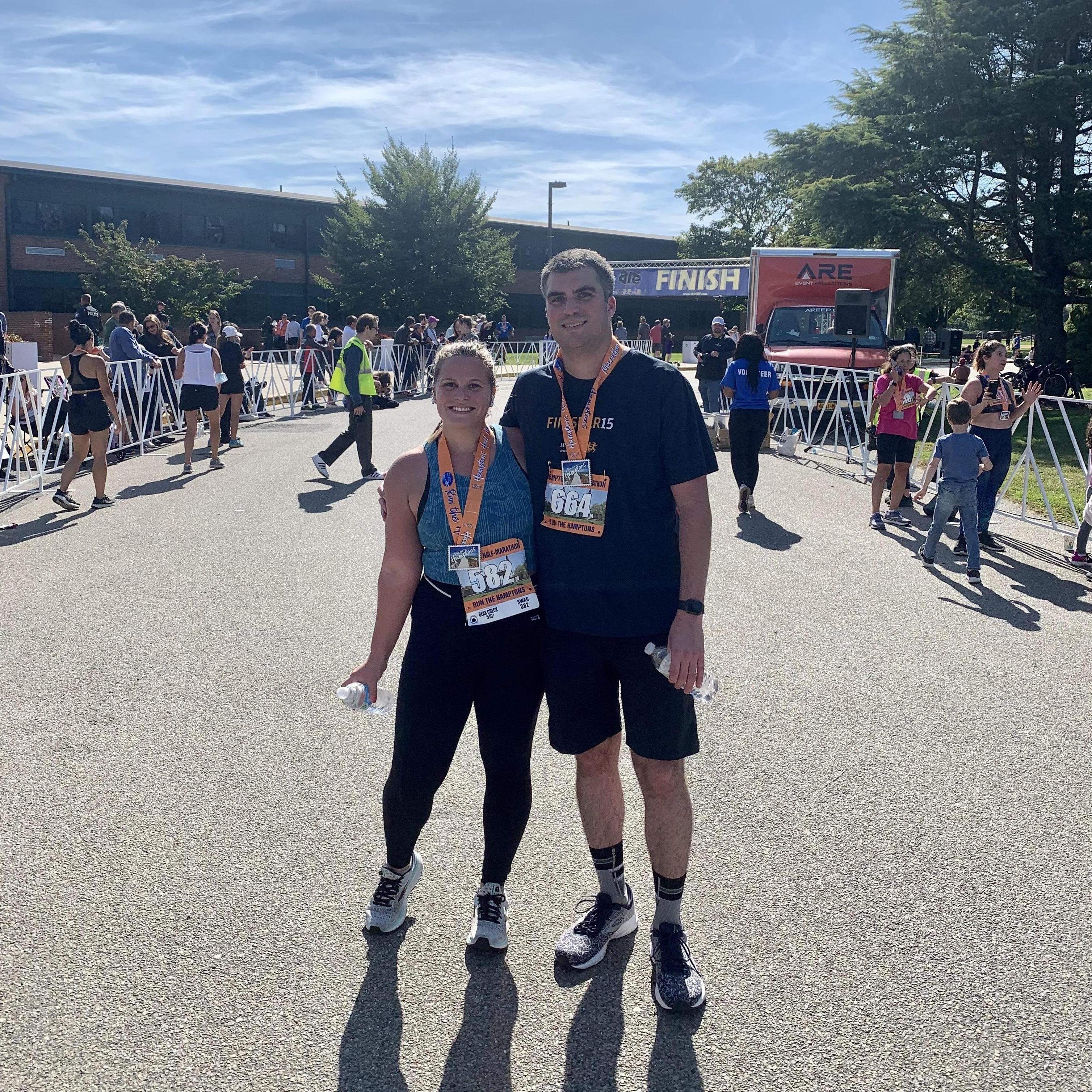 First Half Marathon Together in Memory of Danny 2021