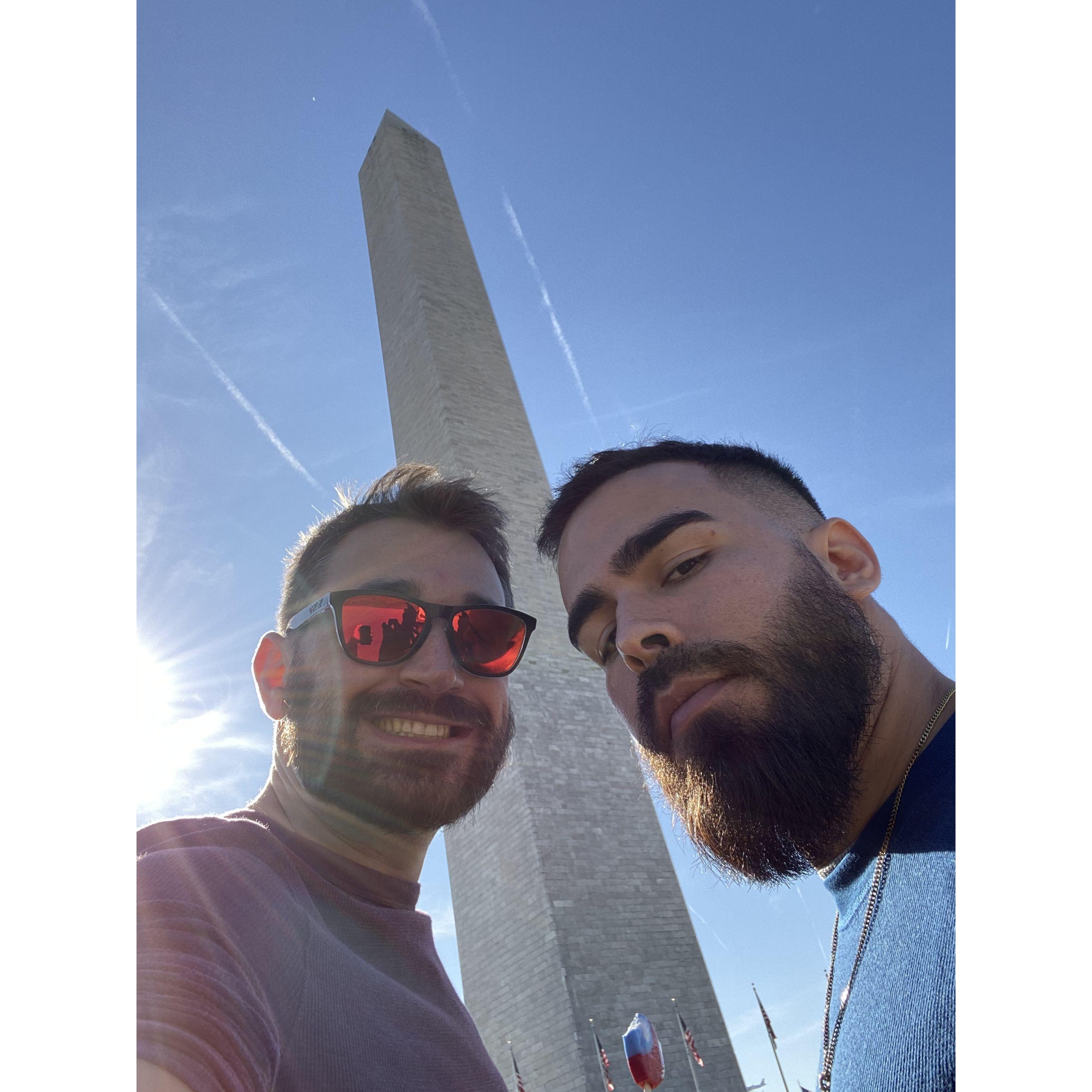Jordan getting to explore Washington D.C. for the first time