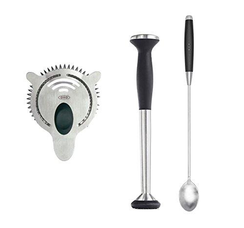 OXO SteeL Cocktail Essentials Set