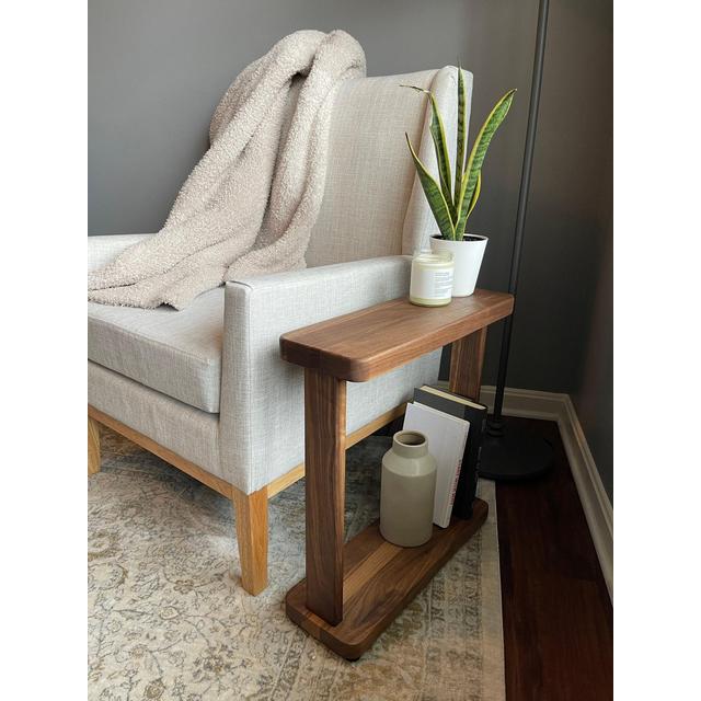 The Liz Narrow Side Table in Cherry