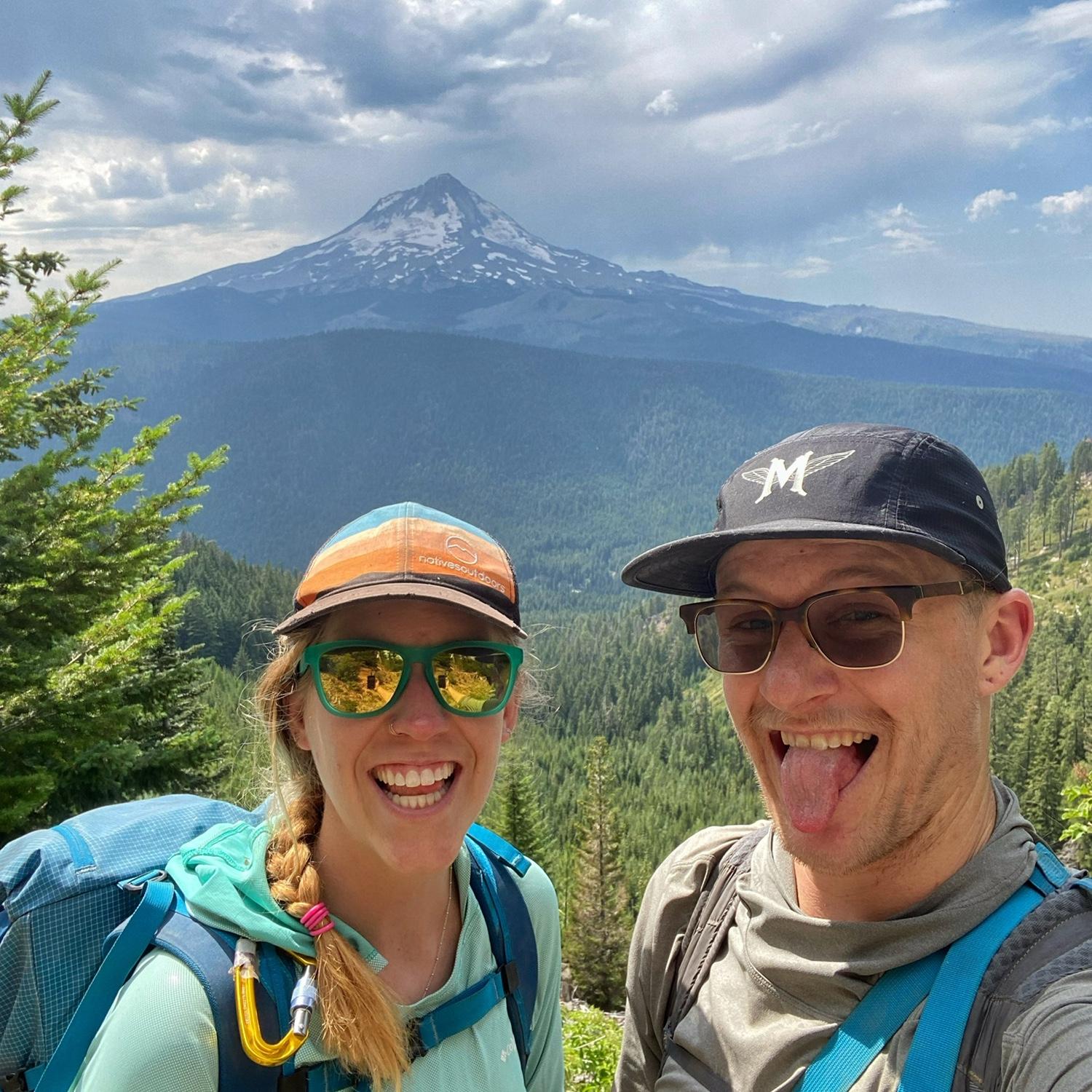 Climbing in Mt Hood Natl Forest