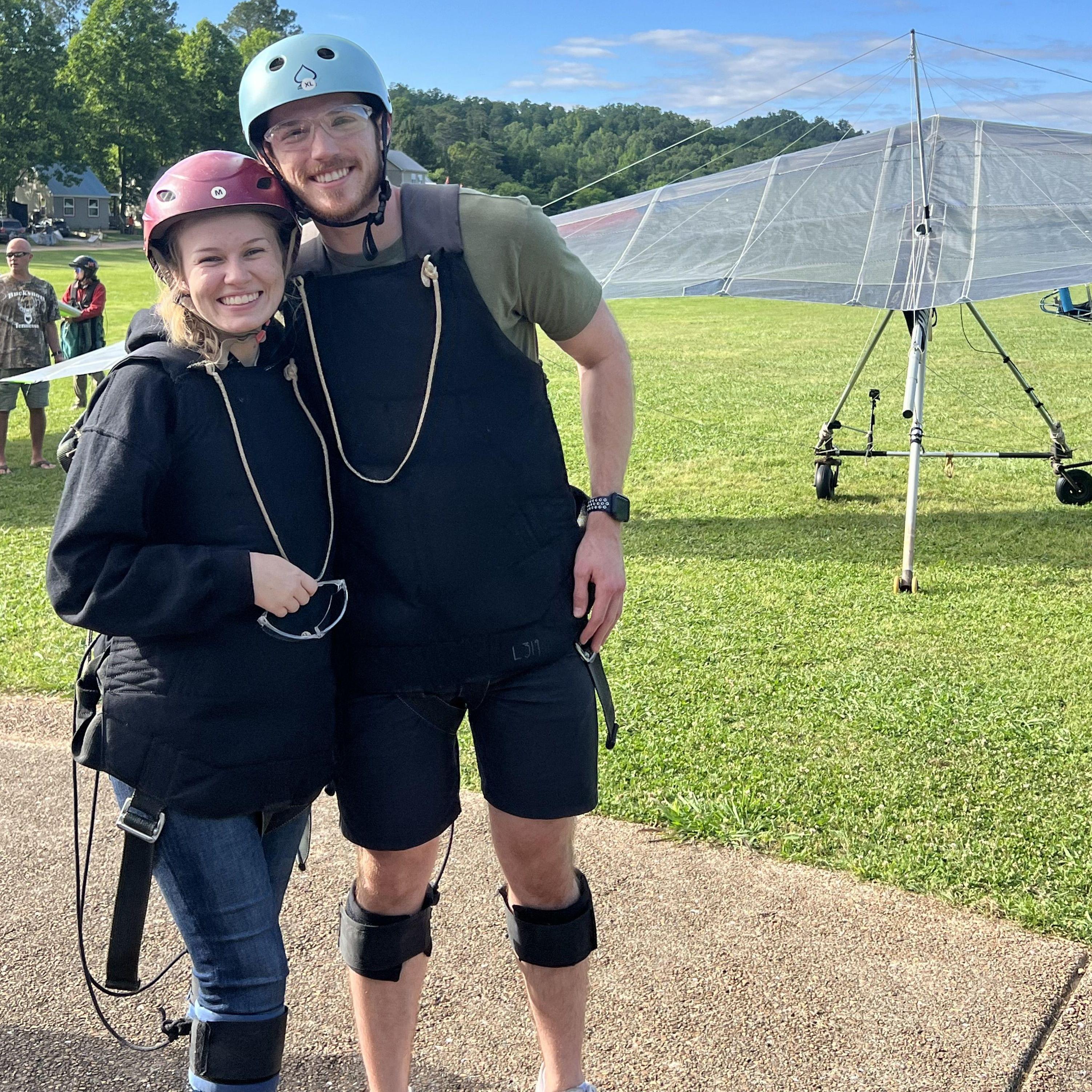 Our first time hang gliding - 5.29.23