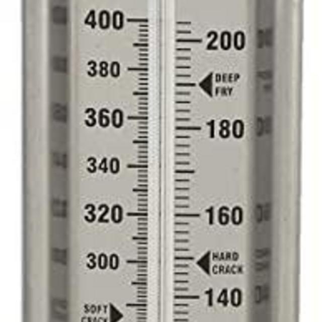 Winco TMT-CDF4 Deep Fry/Candy Thermometer with Hanging Ring, 2-Inch by 11-3/4-Inch