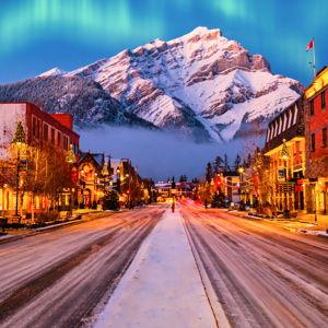 Honeymoon Resort in Banff, Canada