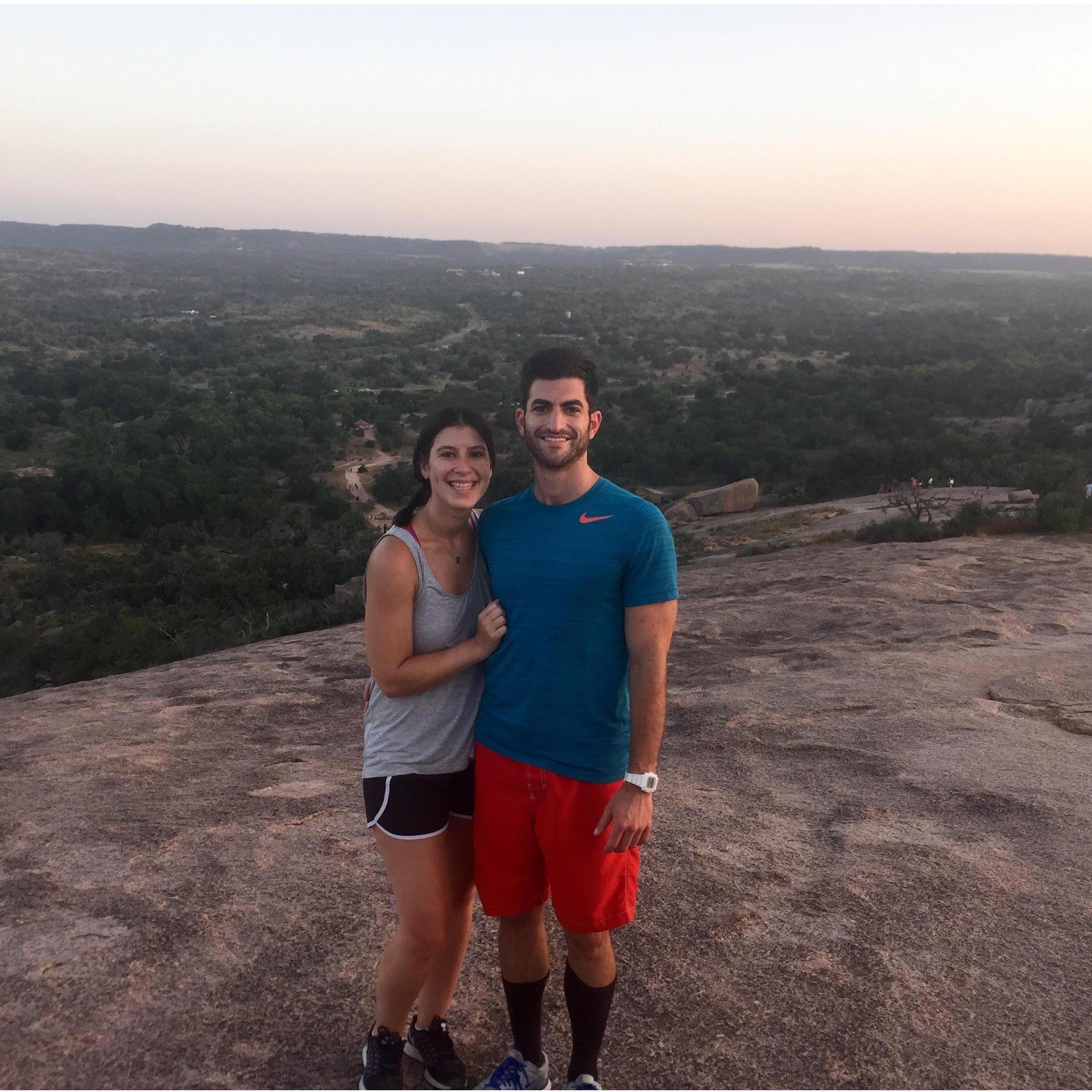 Enchanted Rock, our favorite place in Texas