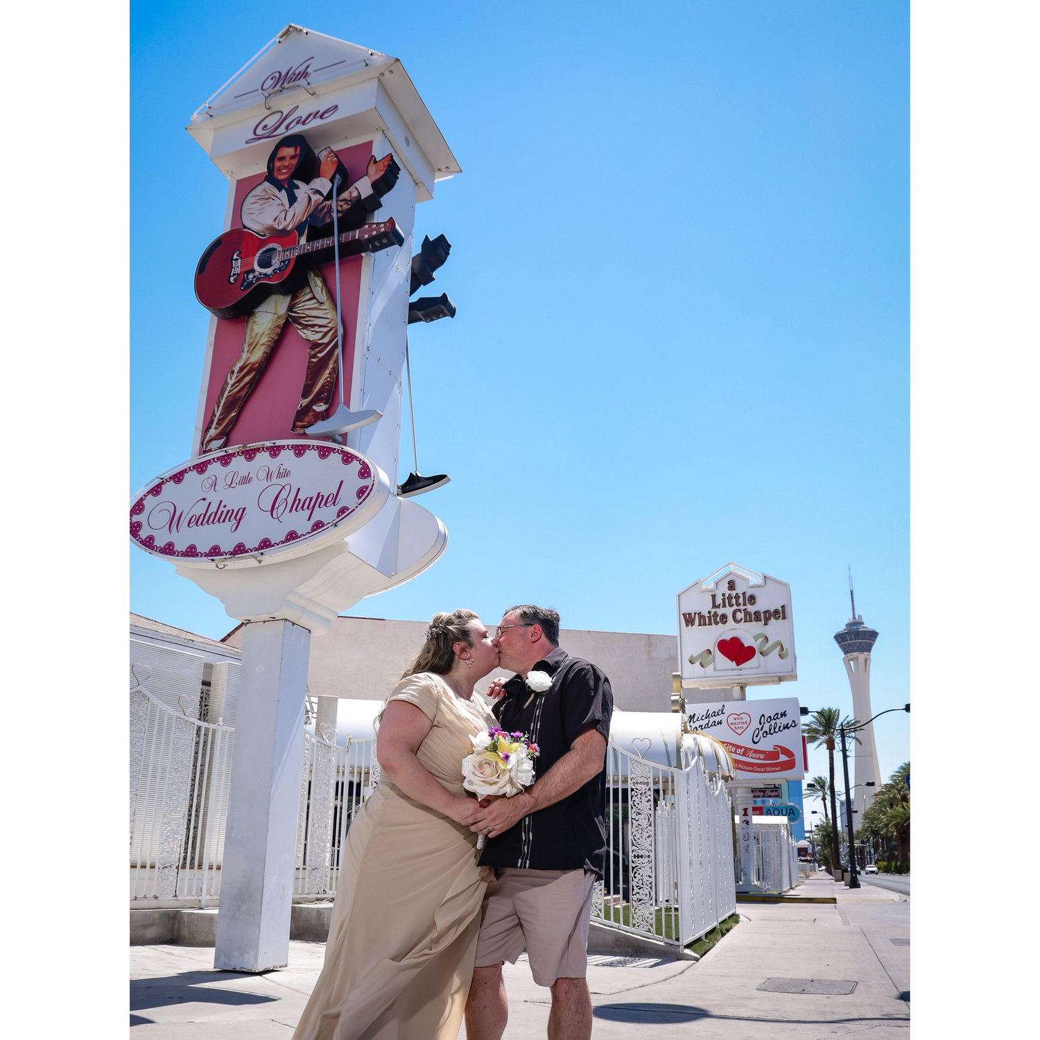 Hot sunny day in Las Vegas (110 degrees)
