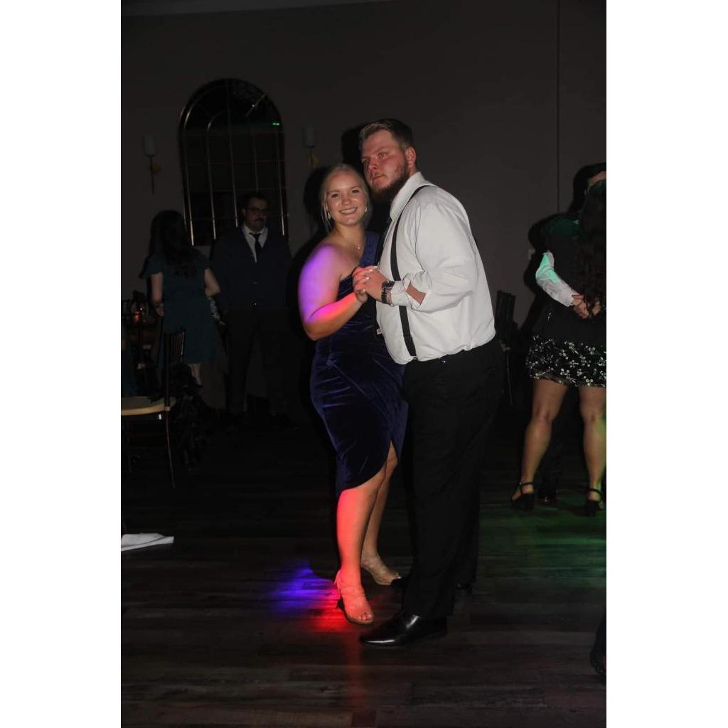 Us at Austin (Wyatt's brother) & Desiree's wedding