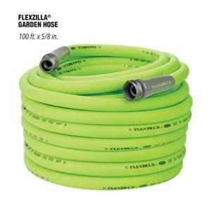 Flexzilla 5/8-in x 100-ft Premium -Duty Kink Free Hybrid polymer Green Hose