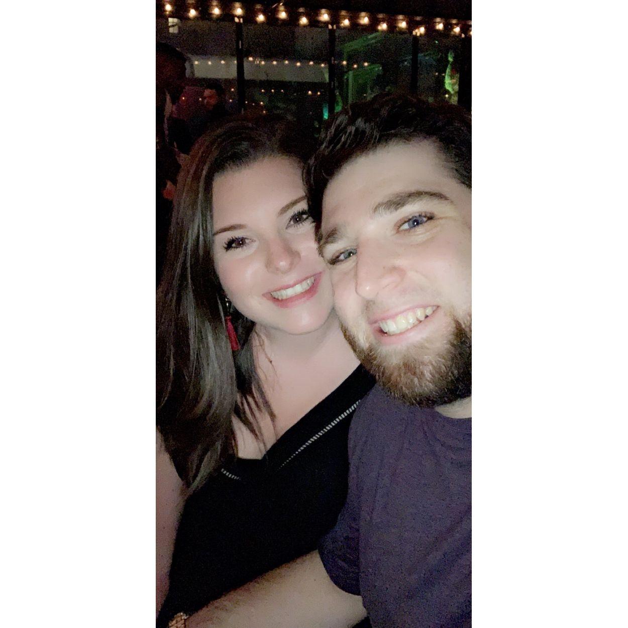 Spring 2019- A week before Jordan asked Alex to be his girlfriend