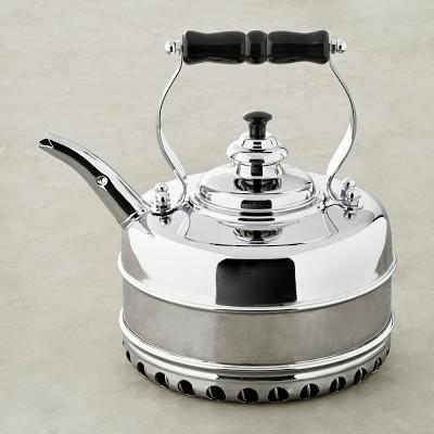 Simplex Buckingham No 3 by Newey & Bloomer Chrome Rapid Boil Tea Kettle