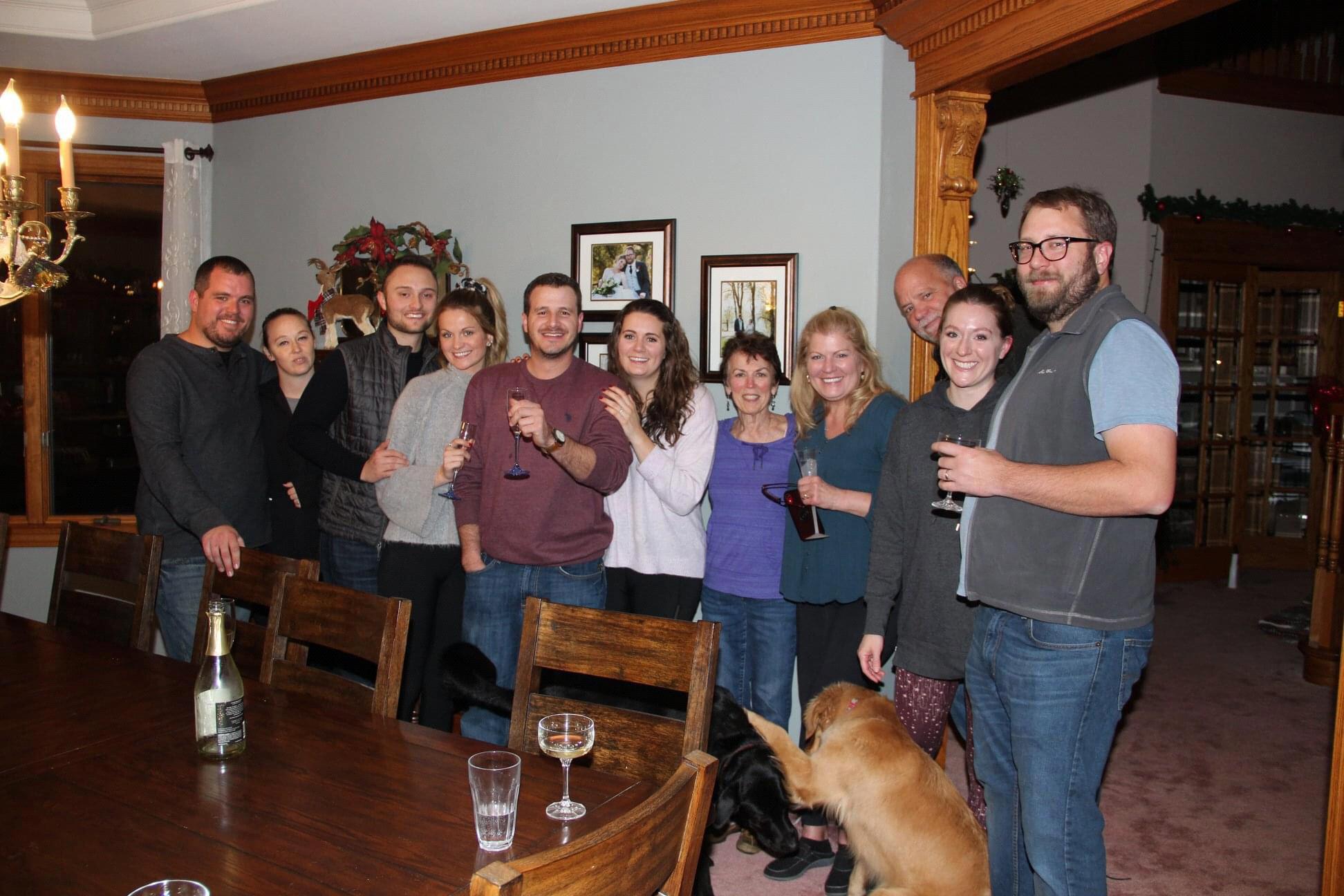 Adron, Cheyanne, Cody, Shalyn, Octavio, Brenna, Gramma B, Terri, Wayne, Heather, Mike