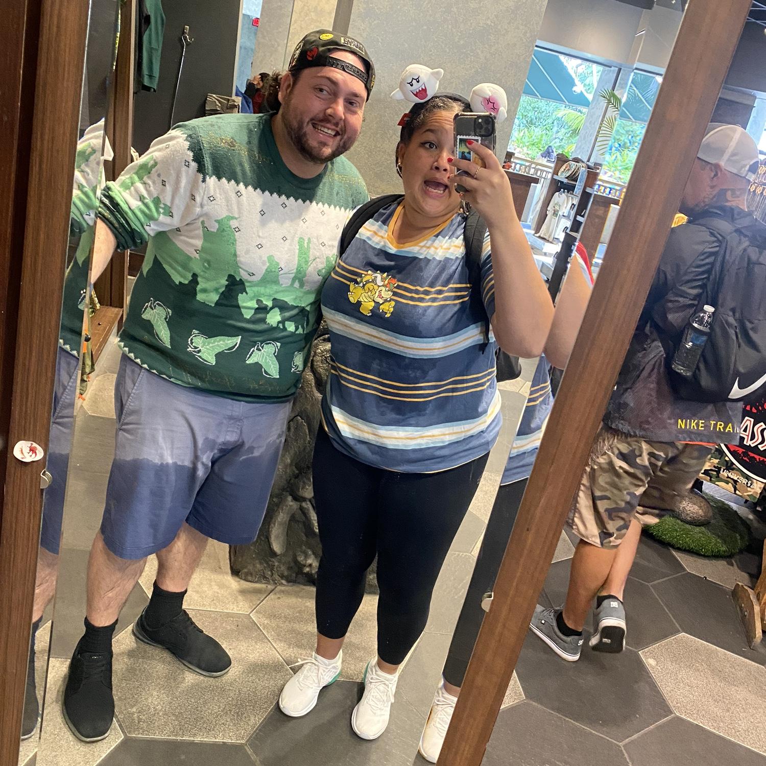 Sam not being to thrilled after a water ride.