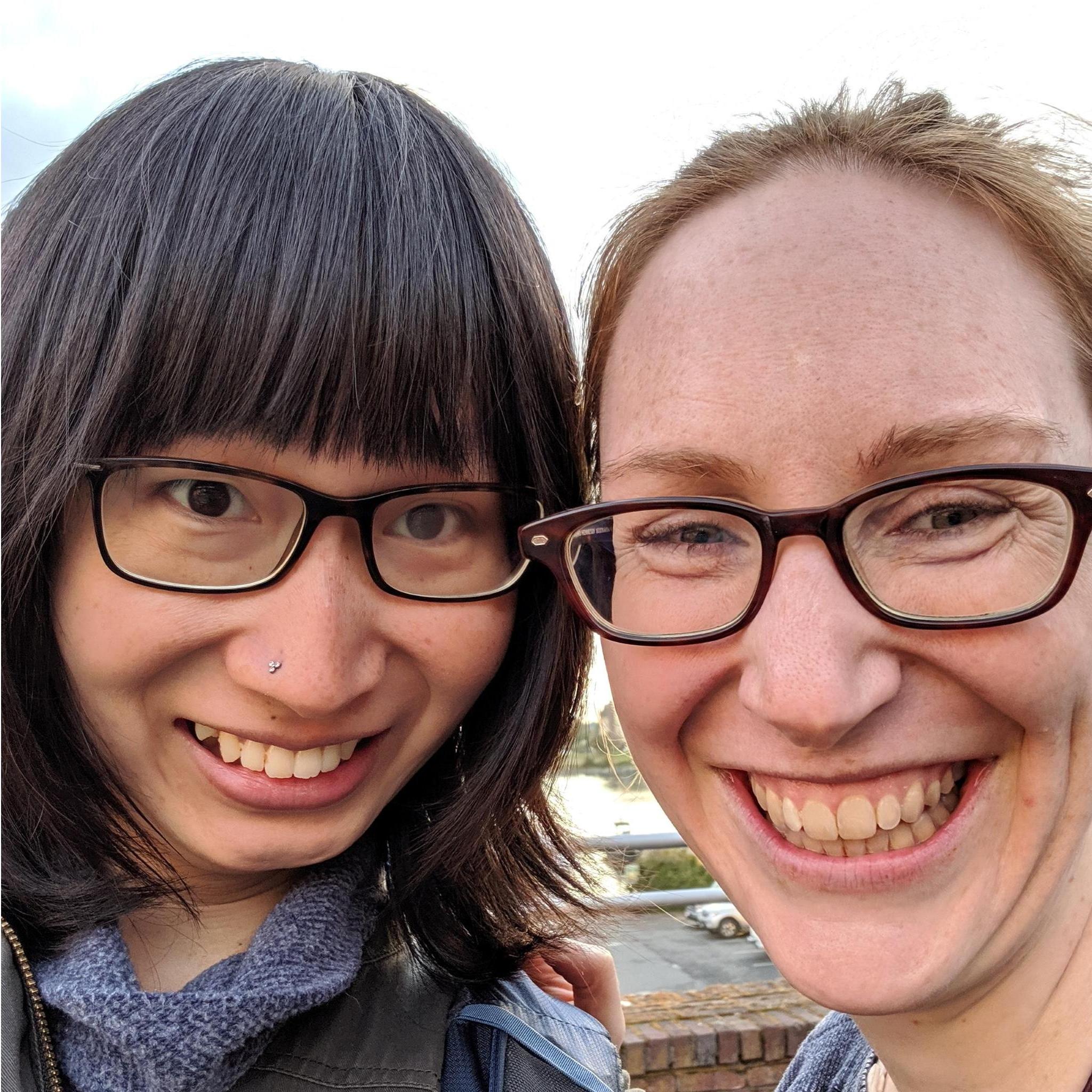 We selfie-ing in Victoria, BC
