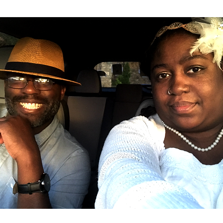 Celebrating Lyndsey's birthday in June 2017.