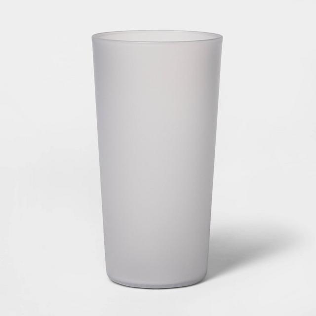 26oz Plastic Tumbler Silver - Room Essentials™