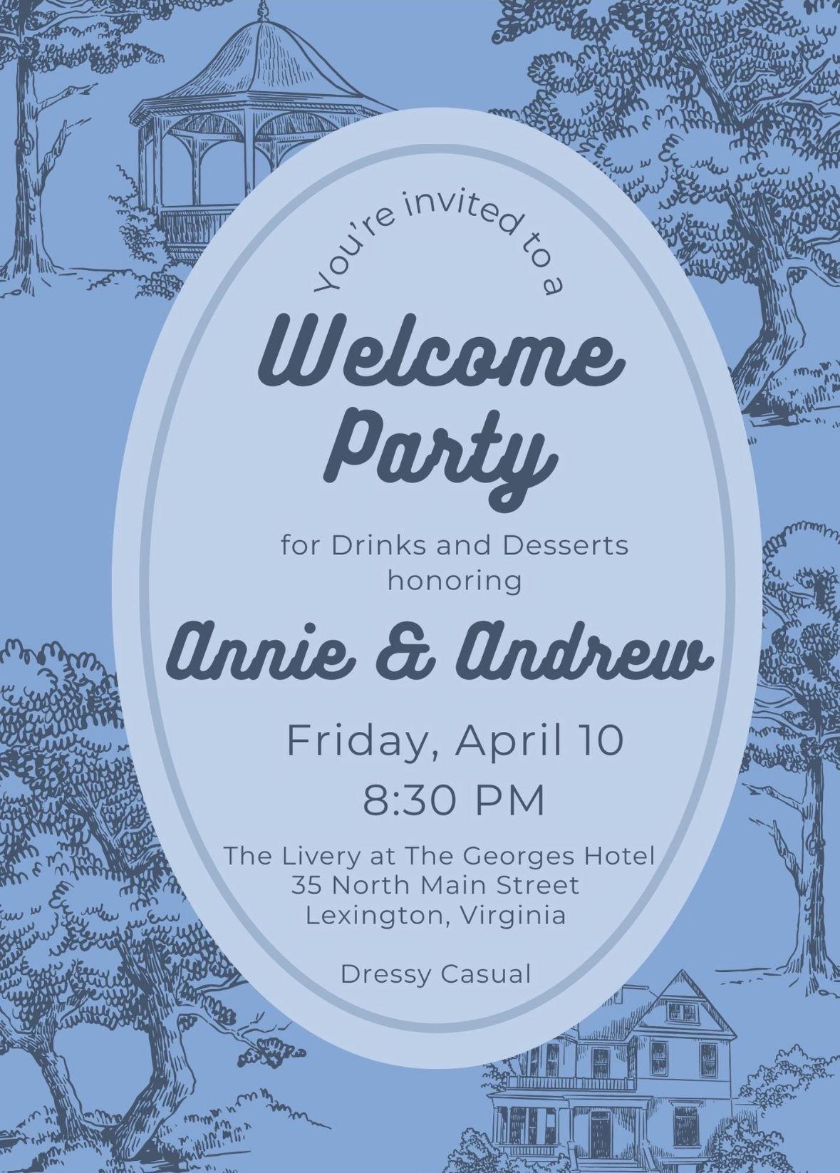 The Wedding Website of ANNIE FURR and ANDREW HARRIS