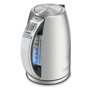 Cuisinart 1.7-Liter Stainless Steel Cordless Electric Kettle with 6 Preset Temperatures