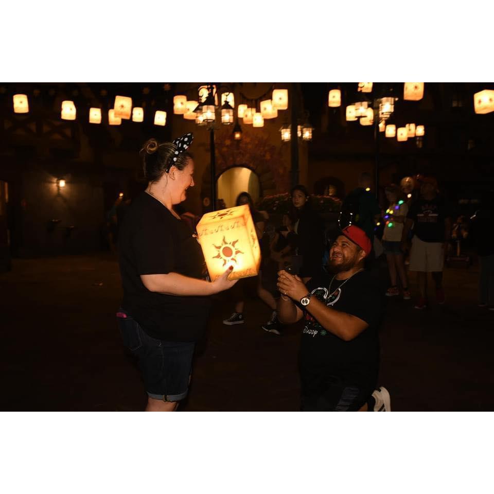 Saying Yes at the most magical place on earth.