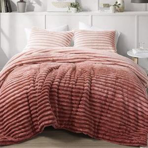 510 Design Avril Fluffy Ribbed Plush Comforter Set