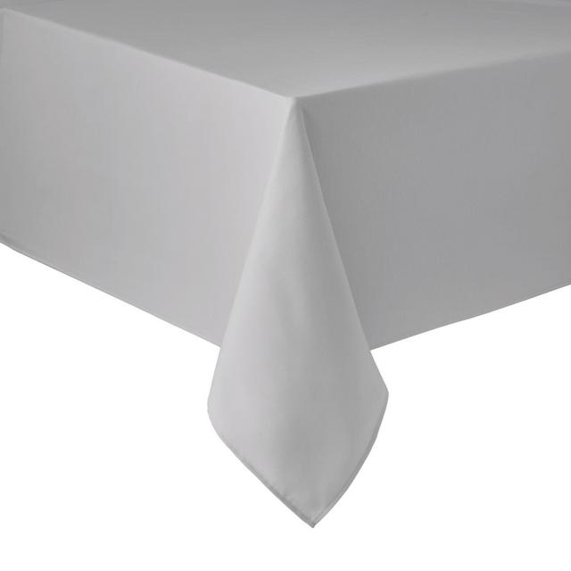 Simply Essential™ Essentials Solid Color 60-Inch x 102-Inch Oblong Tablecloth in Grey