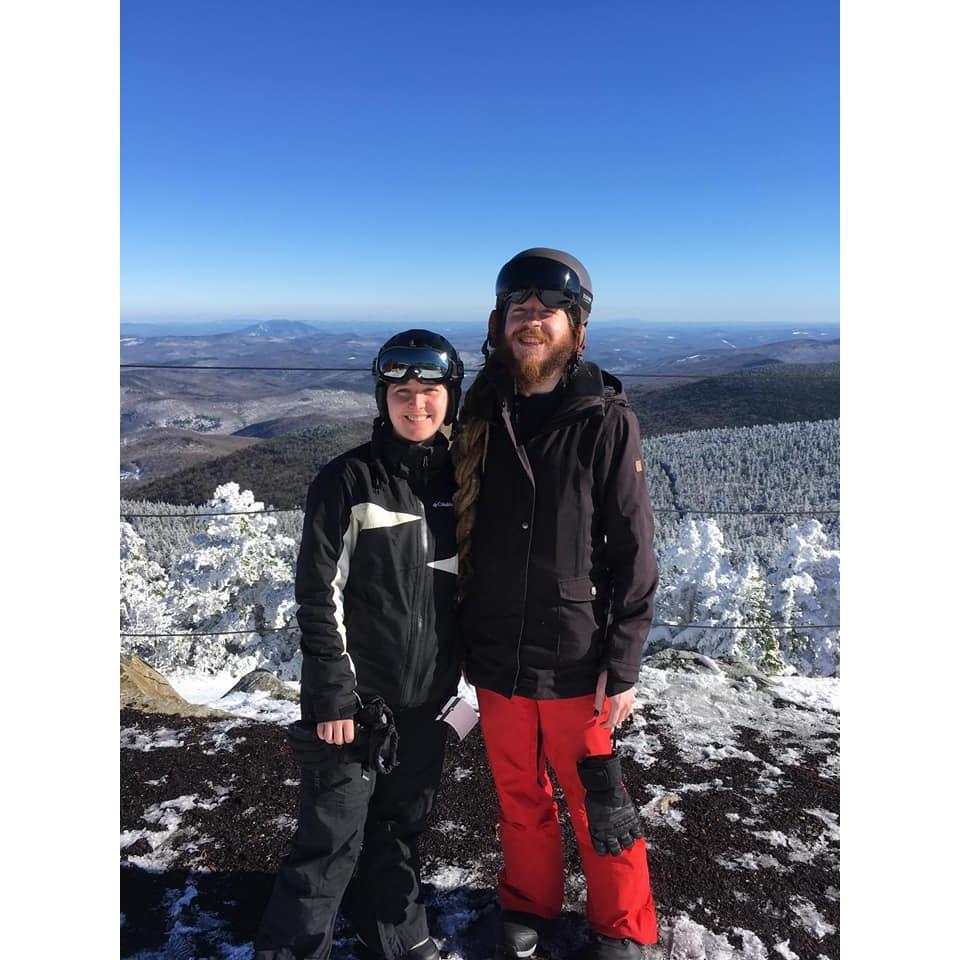 Bluebird day at the Peak Lodge