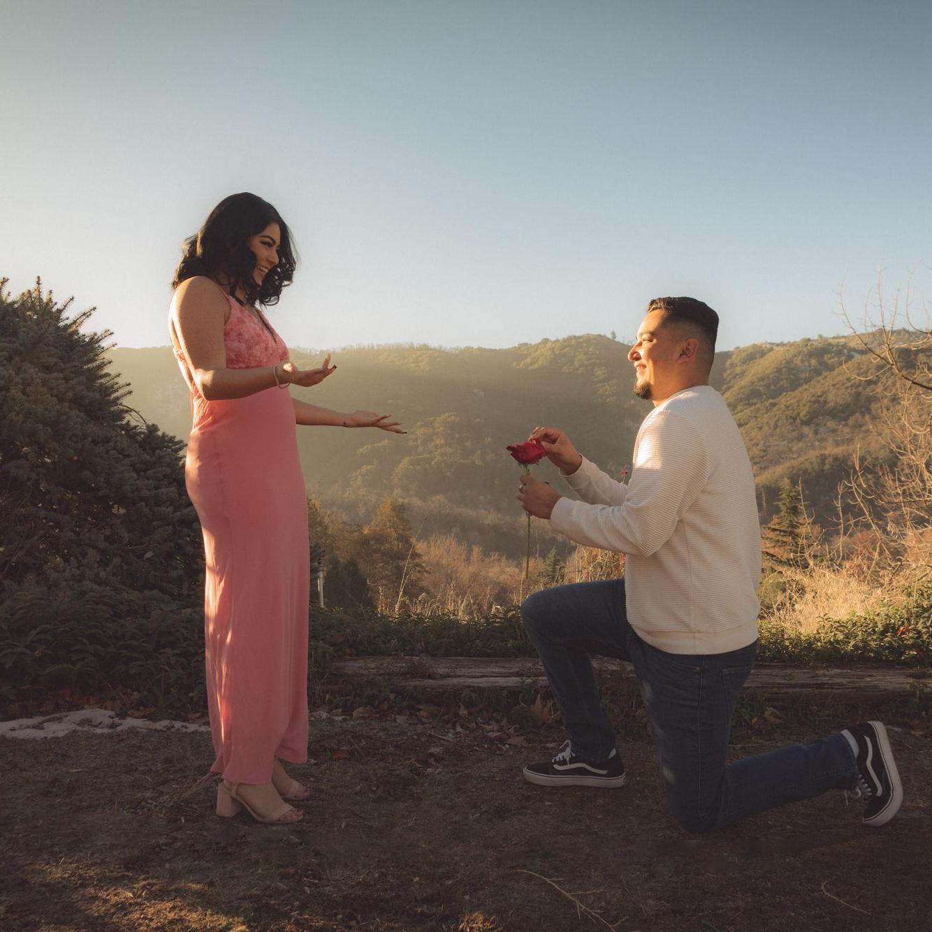 The day Alberto proposed! 1/14/2024