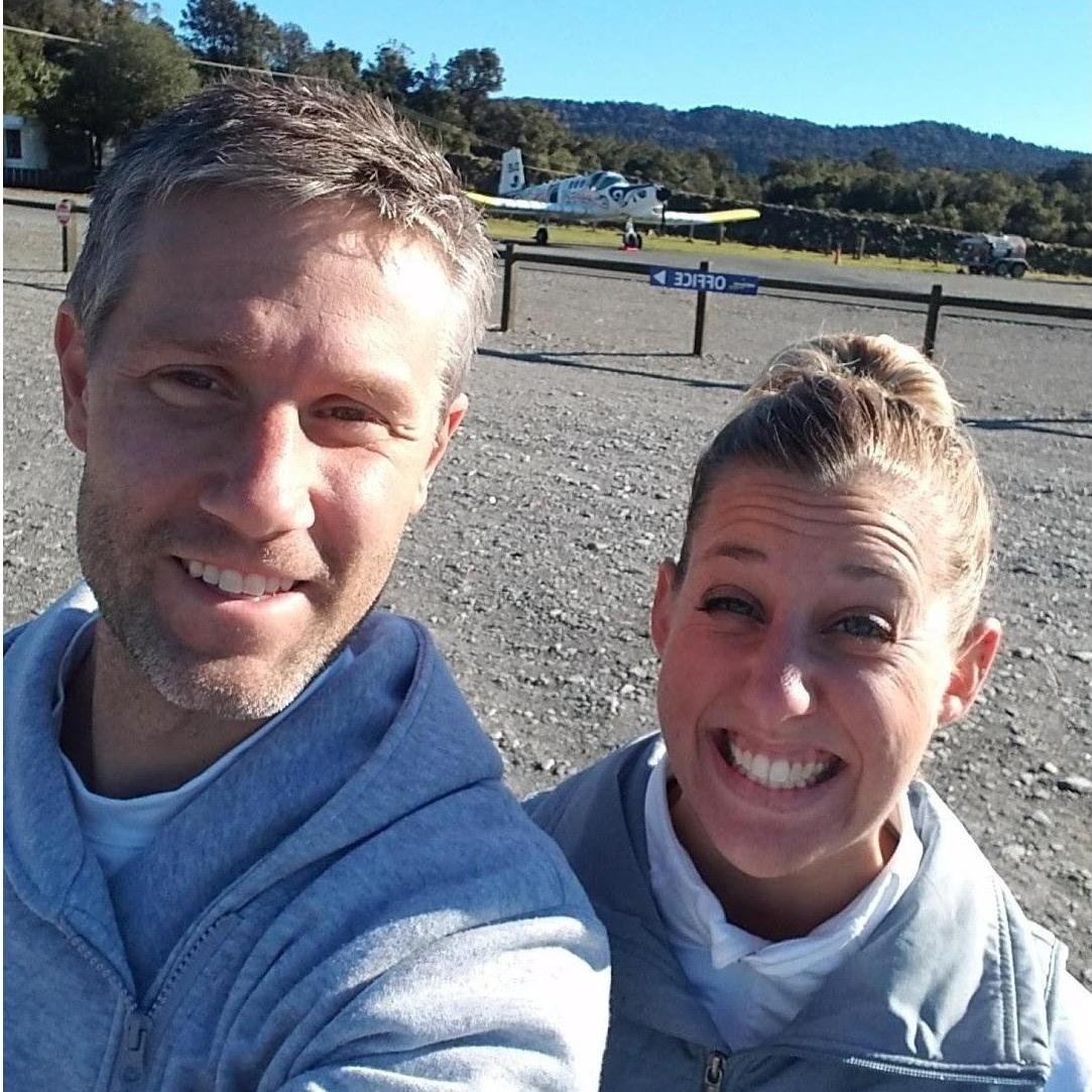 Pre skydiving in Fox Glacier, NZ