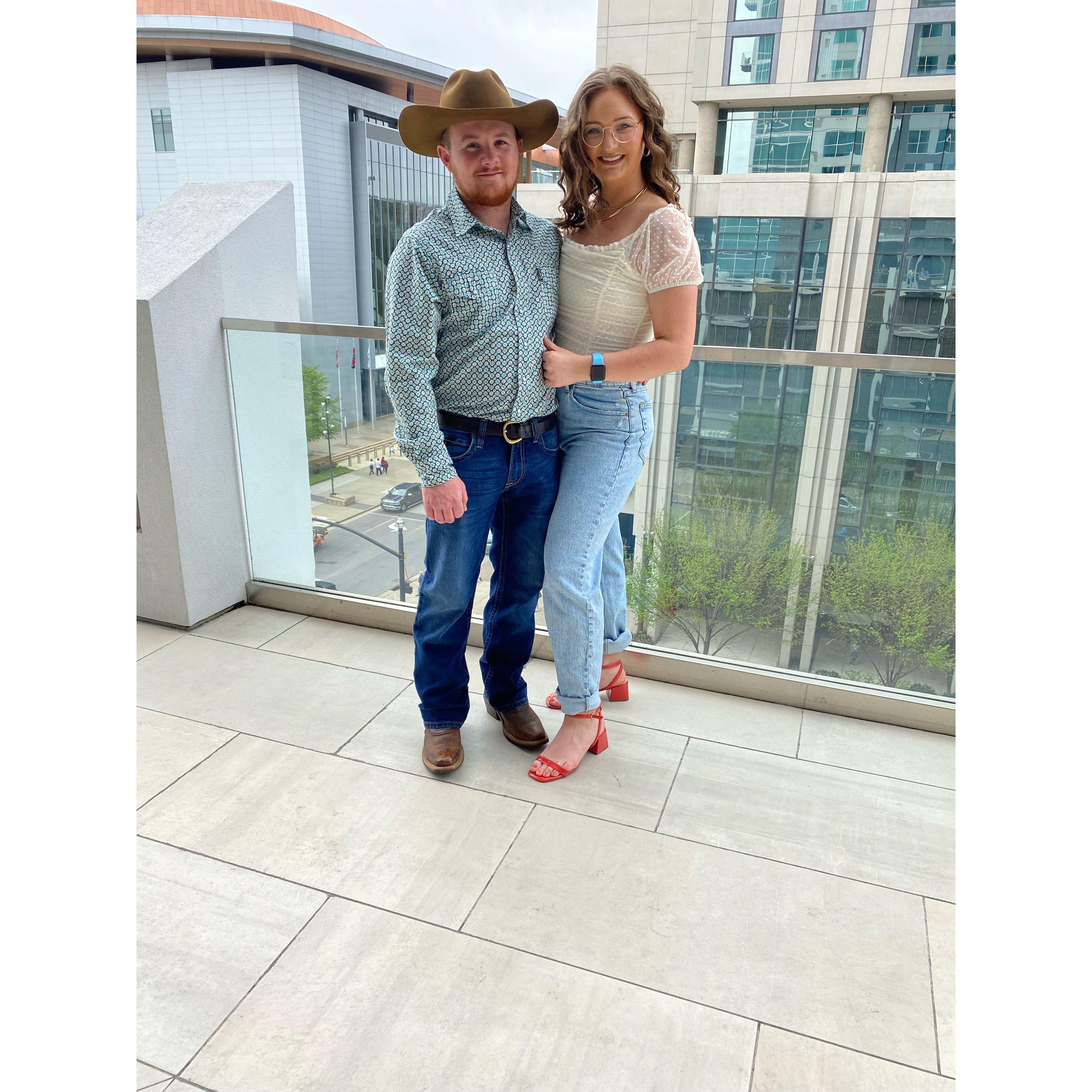 Our first concert together — 2021