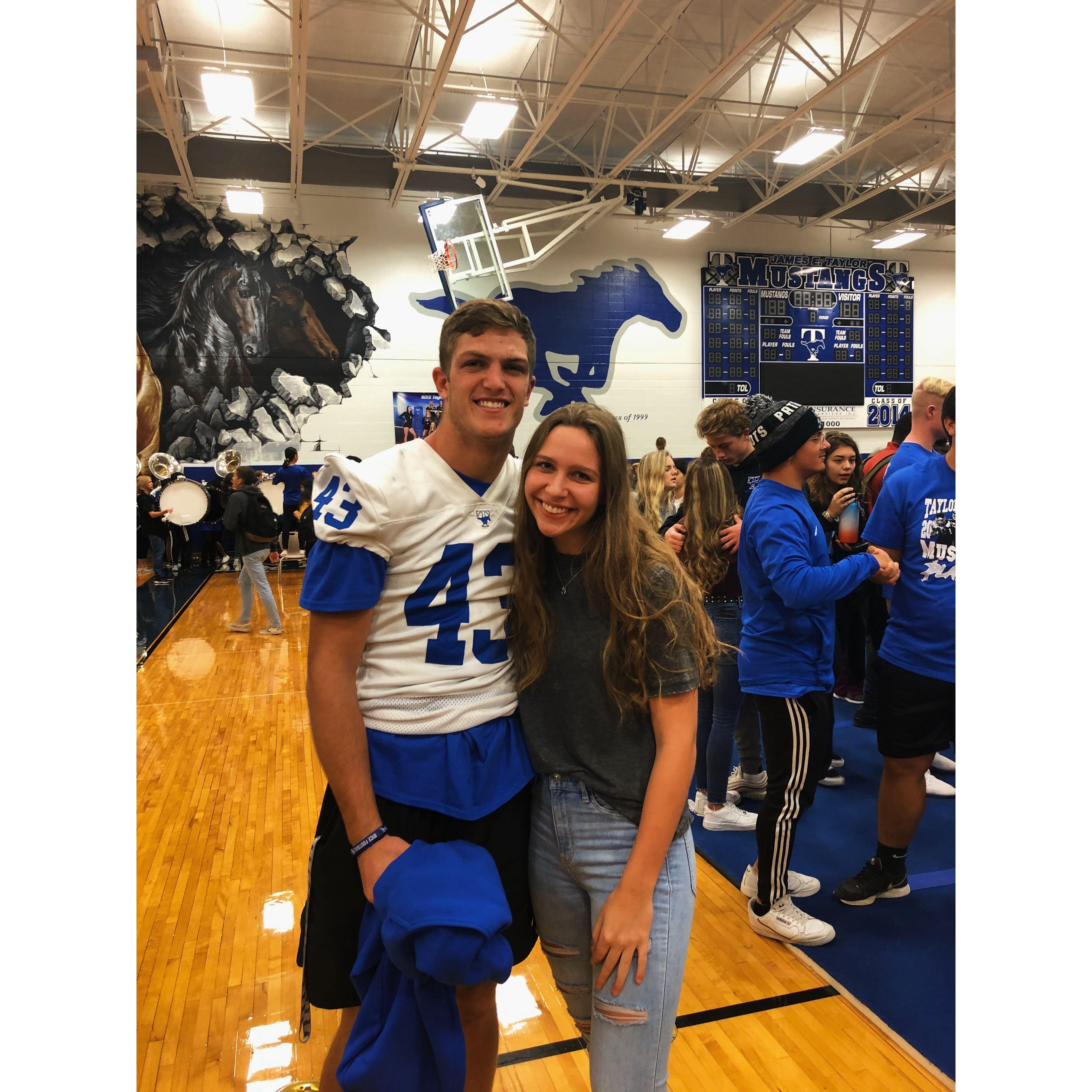 Pep rally!