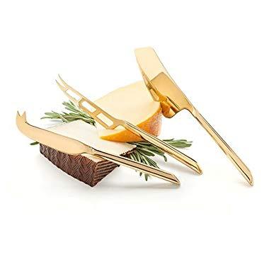 Belmont Gold Plated Knife Set by Viski