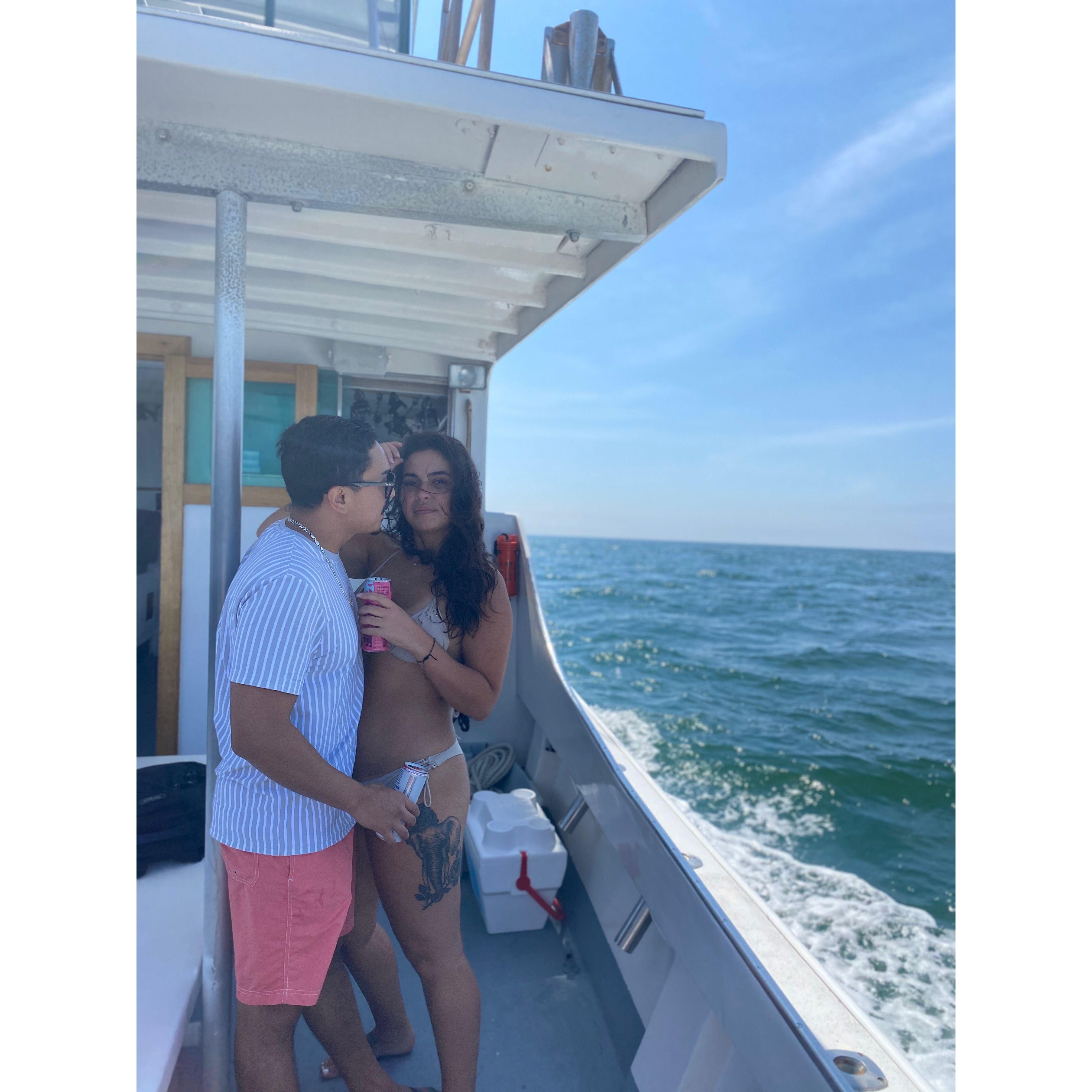 Montauk, NY fishing trip circa 2019