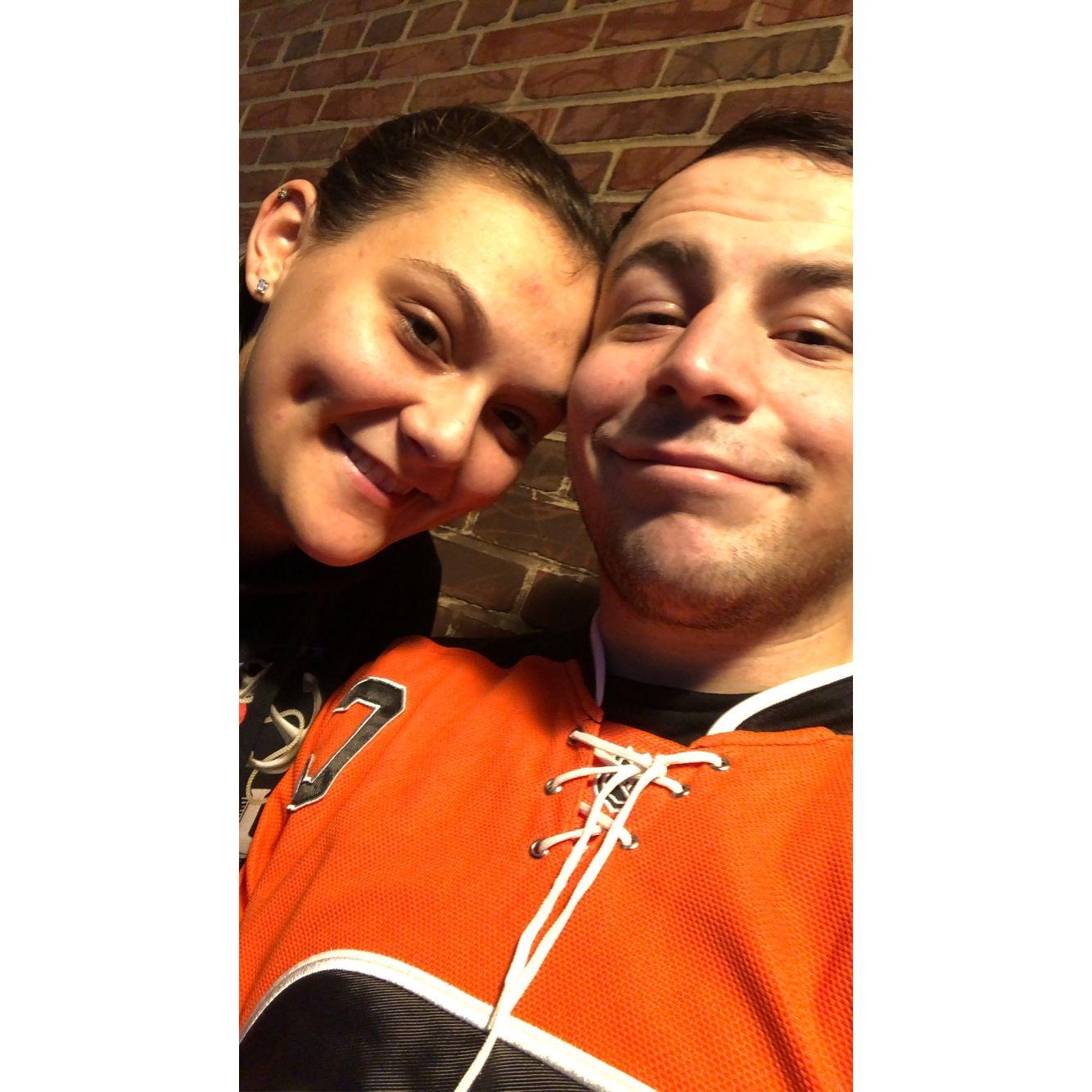 First Flyers game together!!