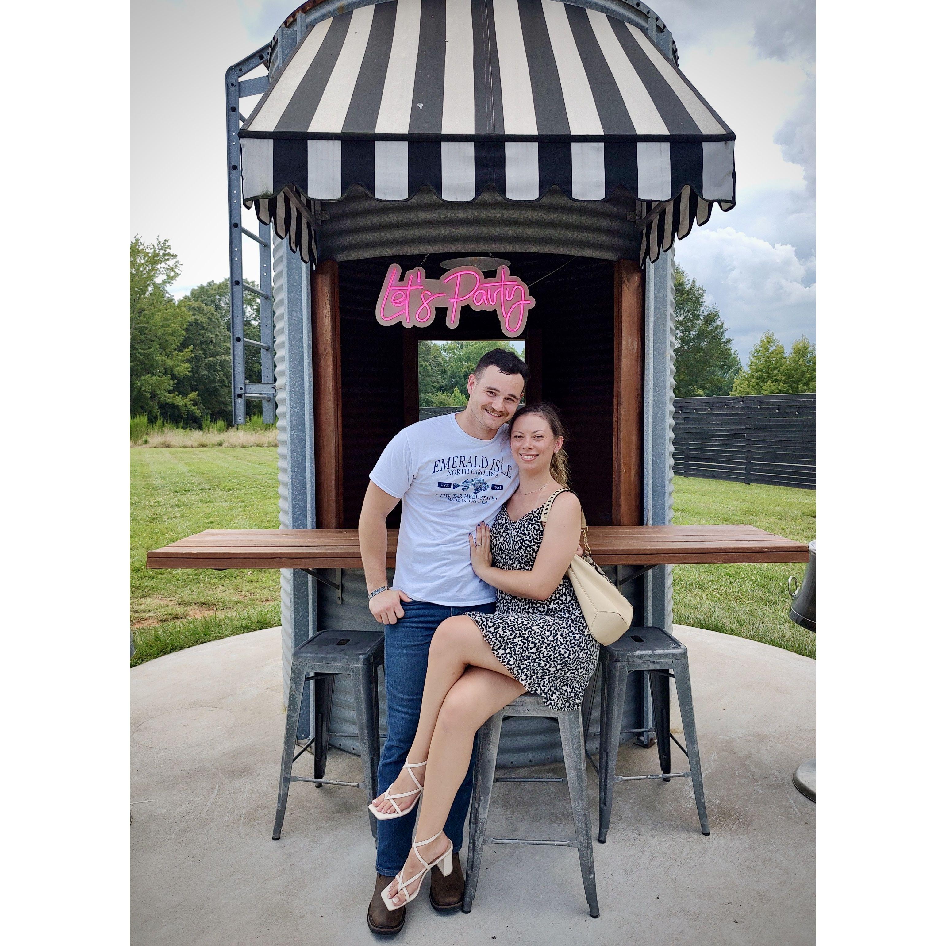 We said Yes to our wedding venue!