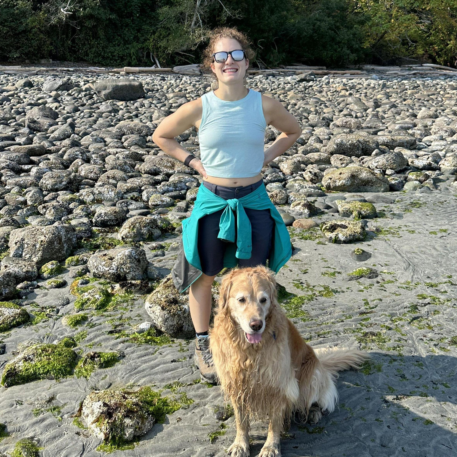 Marilyn and Charlee the Land Seal