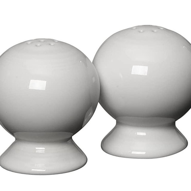 Fiesta 2-1/4-Inch Salt and Pepper Set, White