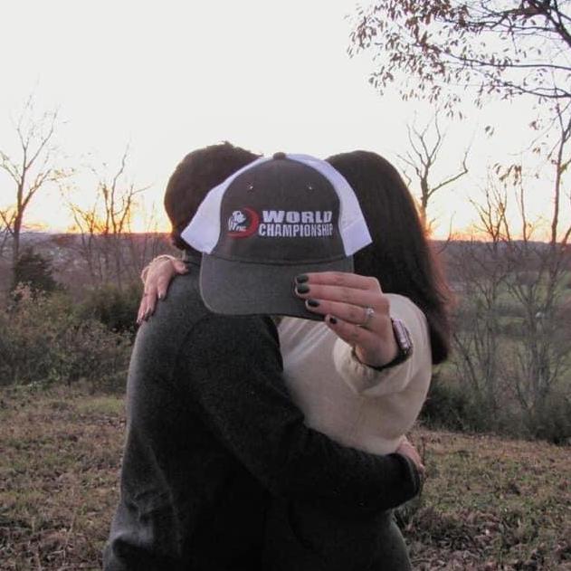 Engagement pictures with a coonhunter-2020