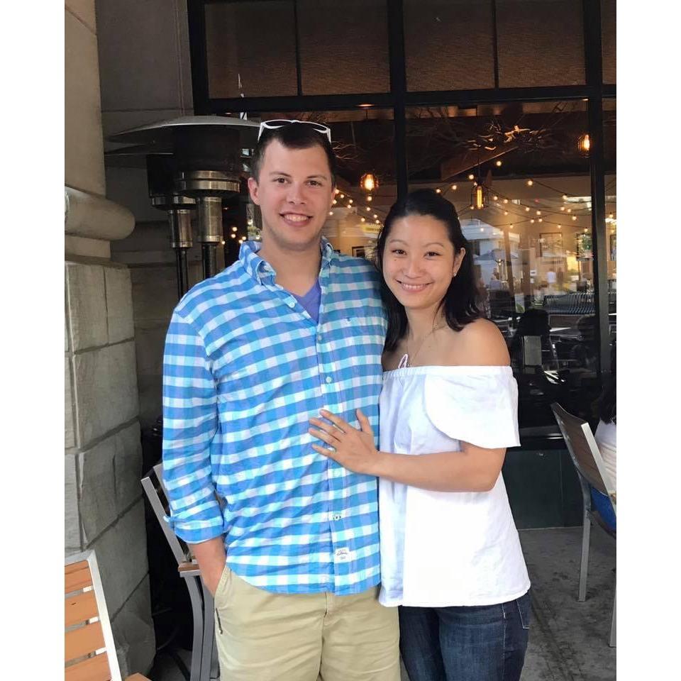 Our first anniversary!