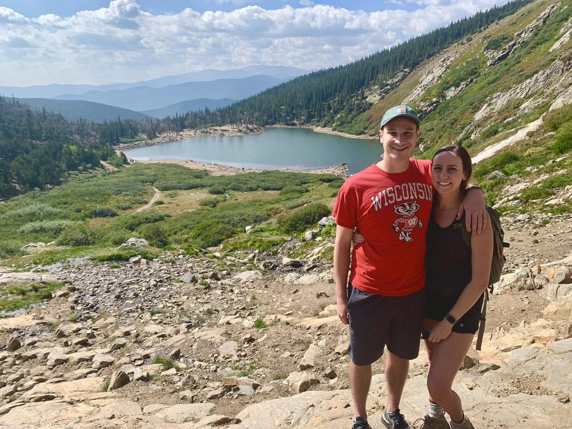 St. Mary’s Glacier in Colorado while visiting our pal Kaleigh