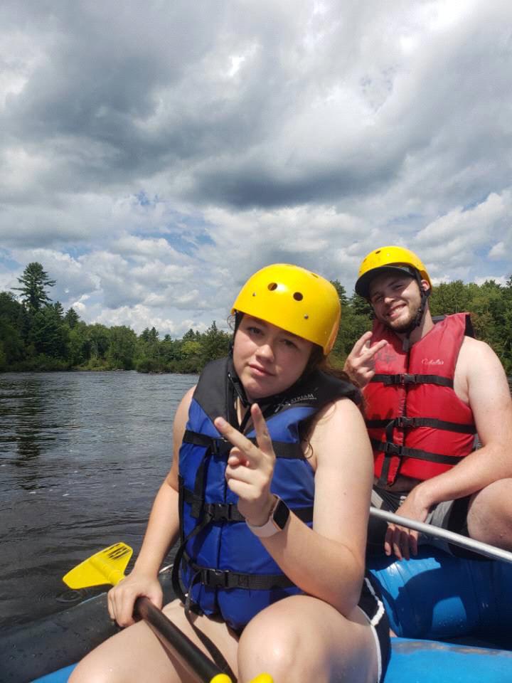 We love being out on the water!
