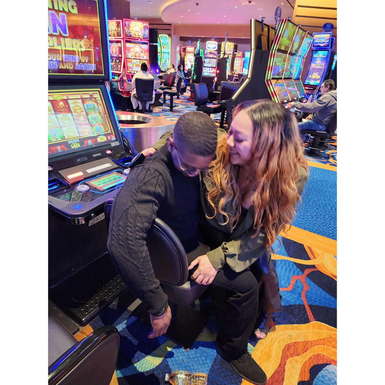 We hit the Jackpot in Love.