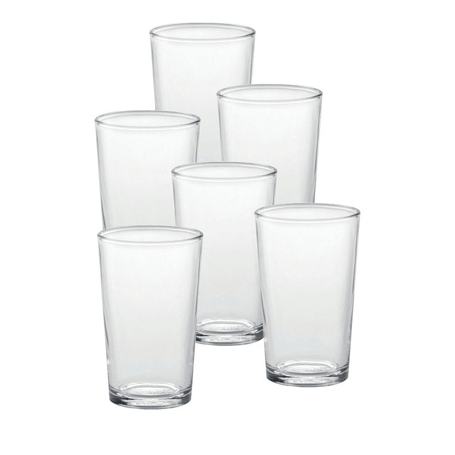 Duralex Uni Clear 9.37 oz. Tumbler, Set of 6