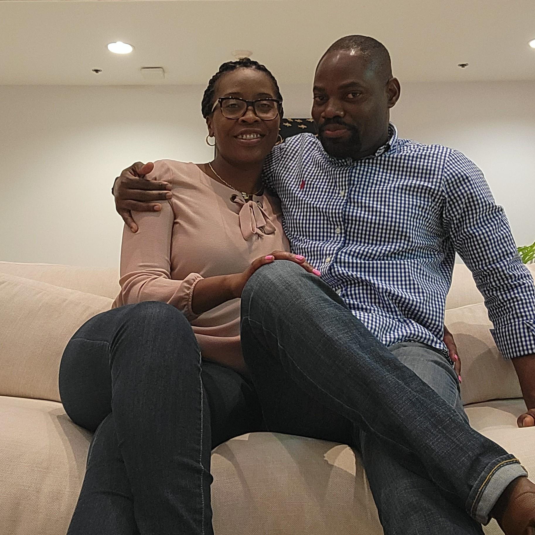 Christmas pictures before going out to dinner.